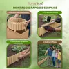 Floranica Bordo Giardino Flessibile  40 x 200 cm Grezzo Anteprima dell’immagine prodotto 8