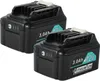 vhbw 2x Akku Ersatz für Makita BL1021, BL1021B, BL1016, Produktbild-Vorschau 1