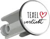 Huuraa Waschbeckenstöpsel Texel verliebt 4cm Produktbild-Vorschau 1