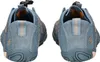 A pair of blue women's shoes shown from the back. Podgląd zdjęcia produktu