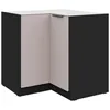Eck-Unterschrank Arona Cashmere 90x90 DN 1F BB Produktbild-Vorschau 1