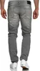 Tazzio Jeans da uomo Regular Fit A106 Grigio W33/L32 Anteprima dell’immagine prodotto 3