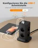 Mehrfachsteckdose 8 Fach Steckdosenleiste mit 1 USB C und 2 Produktbild-Vorschau 4
