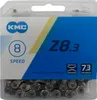 KMC Z8.3 8 Fach Fahrrad Kette 114 Links Grau Produktbild-Vorschau 2