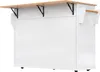 Servírovací vozík Sweiko se skládací deskou, 120x46(70)x91 Náhled obrázku produktu 15