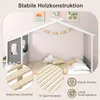 Hausbett mit Schreibtisch, Kinderbett mit abnehmbarem Produktbild-Vorschau 4