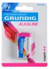 Pile bloc GRUNDIG alcaline 1,5V type 6LR61 blister de 1 Voir les images du produit 3