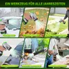 Akku Laubbläser, Handgebläse mit Turbostrahl 65m/s, 400CFM, Produktbild-Vorschau 8