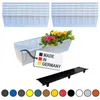 BURI 12 inserts de jardinières pour palettes Euro avec Voir les images du produit 1