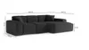 Ecksofa Designersofa CELES PREMIUM Stoff Opera Velvet Beige Produktbild-Vorschau 4