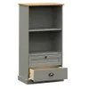 VidaXL 353186, Grau, Holz, Holz, Metall, Pinienwald, Holz, Produktbild-Vorschau 5