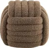 Pouf Mette braun, 48 cm breit, 43 cm hoch, 48 cm tief Produktbild-Vorschau 2