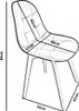 Ekspand | Chaise de salle à manger WF1012 - Gris clair - Voir les images du produit 12