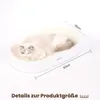 PetRhein Zen Paw Kratzbrett und Katzenbett 63x35cm – Produktbild-Vorschau 4