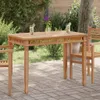 vidaXL Garten-Esstisch 120x65x80 cm Massivholz Teak Produktbild-Vorschau 1