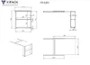 Vipack Hochbett Spielbett Pino, Kiefer massiv, MDF, weiß Produktbild-Vorschau 18