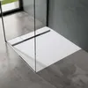 doporro Duschtasse Duschwanne 75x75x4 flach Mineralguss in Produktbild-Vorschau 1