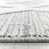 Teppich Läufer Wohnzimmer Grau 60x110 Boho-Design aus Produktbild-Vorschau 4