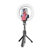 Selfie stick/ tripod Puluz with LED light ring Náhled obrázku produktu 1