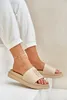 Damen Pantoletten Big Star LL274A210 Beige 41 Produktbild-Vorschau 8