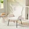 HOMCOM Ohrensessel Wohnzimmer Sessel Loungesessel Produktbild-Vorschau 2