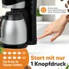 CLATRONIC 263991 KA 3327 Kaffeemaschine schwarz, 8-10 Náhľad obrázku produktu 4