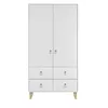 Armoire Armoire pour enfants Armoire à portes battantes 105 Voir les images du produit 4