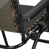 A close-up view of the armrest and fabric of a recliner chair. Produktbild-Vorschau