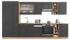 Küchenzeile Vicco Fame-Line Anthrazit Landhaus/Goldkraft Produktbild-Vorschau 6