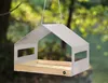 WONDERMAKE® Design Vogelhaus aus Metall und Holz wetterfest Produktbild-Vorschau 2