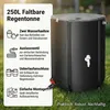 Mucola 250L Klappbare Regentonne Regenfass Regenwassertank Produktbild-Vorschau 11