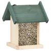 vidaXL Vogelfutterhäuser 4 Stk. Tannenholz Produktbild-Vorschau 1
