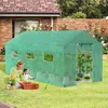 LZQ skleník fóliový skleník 450x200x200cm, skleník na Náhľad obrázku produktu 12