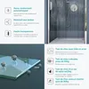 doporro Porte de douche transparent 90cm autolevante Voir les images du produit 3