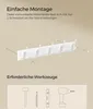 SONGMICS Wandgarderobe, 5 Dreifach-Kleiderhaken, Produktbild-Vorschau 5