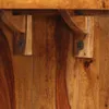 vidaXL Sideboard/Schreibtisch Massivholz Akazie Braun Produktbild-Vorschau 3