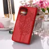iPhone 15 Plus Hülle, Schmetterling Prägung Flip Leder Produktbild-Vorschau 3