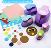 38 mm Bastellocher, handgefertigt, Scrapbook-Papierstanzer, Produktbild-Vorschau 5