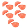 A collage of orange shoe inserts. Produktbild-Vorschau