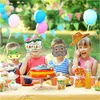 60PCS Animal Photo Booth Props Kit Paper Fun Jungle Party Náhled obrázku produktu 7