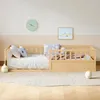 Letto per bambini in legno massello, modello a terra, Anteprima dell’immagine prodotto 6
