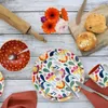 CreaTable, 17407, Folklore Colourful, 16-dielny jedálenský Náhľad obrázku produktu 10
