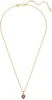 A gold necklace with a heart-shaped pendant. Náhľad obrázku produktu