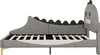 MODFU Letto singolo per bambini 90x200 con design a tema Anteprima dell’immagine prodotto 12
