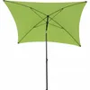 SIENA GARDEN City Mittelstockschirm anthrazit/grün 180x180 Produktbild-Vorschau 3