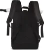 The back view of a black and white backpack. Náhled obrázku produktu