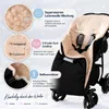 Baby-Joy® Fußsack KAI XL 105cm Wolle Winterfußsack Produktbild-Vorschau 8
