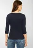 Damen Basic T-Shirt mit 3/4 Arm Produktbild-Vorschau 7