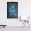 Posterleisten schwarz 61 cm (Paar), Alternative zum Rahmen Produktbild-Vorschau 2