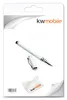 kwmobile Schlichter und eleganter 2 in 1 Stylus Pen mit Produktbild-Vorschau 3